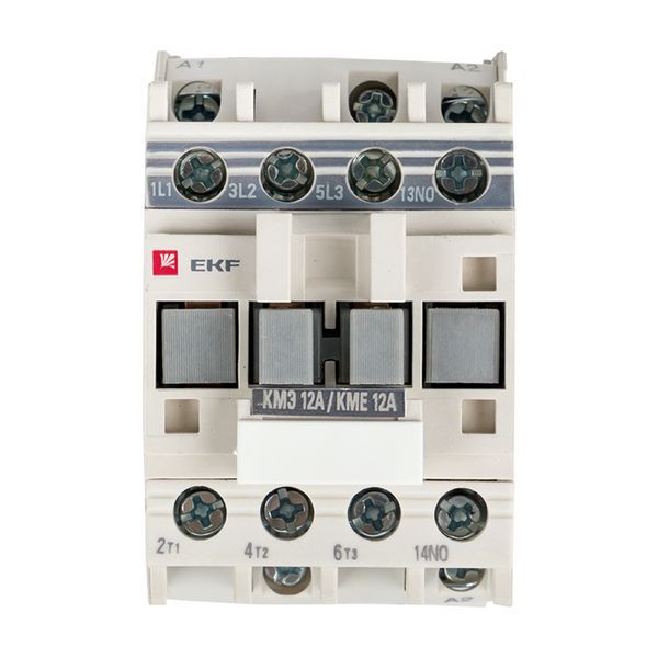 Контактор КМЭ-1 12А кат. 230В AC 1НО EKF ctr-s-12-220
