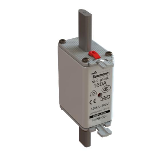 Предохранитель NH 50А 500В GL/GG 0 двойн. индикация EATON 50NHG0B