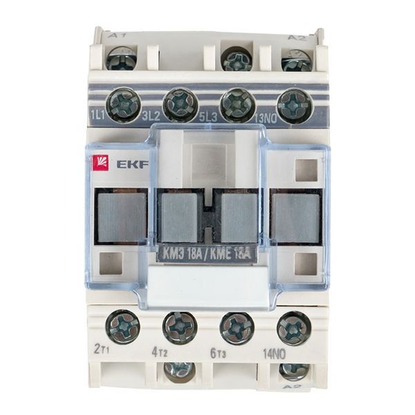 Контактор КМЭ-1 18А кат. 230В AC 1НО EKF ctr-s-18-220