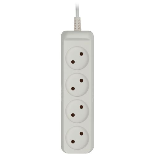 Удлинитель 4х3м без заземл. 6А IP20 UX-4-3m ШВВП 2х0.75 Эра Б0038560