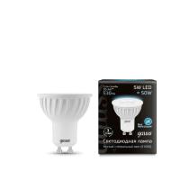 Лампа светодиодная Black 5Вт MR16 софит 4100К нейтр. бел. GU10 530лм GAUSS 101506205
