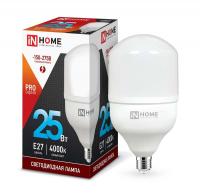 Лампа светодиодная высокомощная LED-HP-PRO 25Вт цилиндр 4000К нейтр. бел. E27 2380лм 230В IN HOME 4690612031057