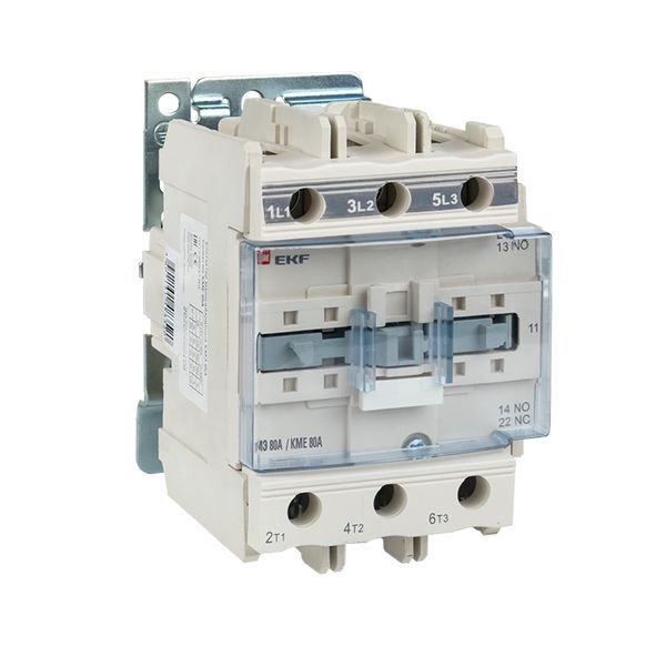 Контактор КМЭ-3 80А кат. 230В AC 1НО+1НЗ EKF ctr-s-80-220