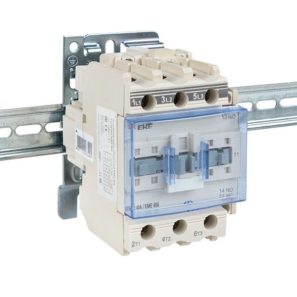 Контактор КМЭ-3 40А кат. 230В AC 1НО+1НЗ EKF ctr-s-40-220