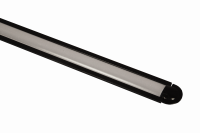 Профиль Geniled для светодиодной ленты врезной  Black 22x7x1000 М16 с заглушками и рассеивателем