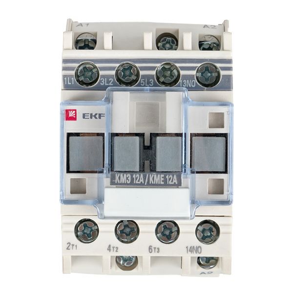 Контактор КМЭ-1 12А кат. 230В AC 1НО EKF ctr-s-12-220