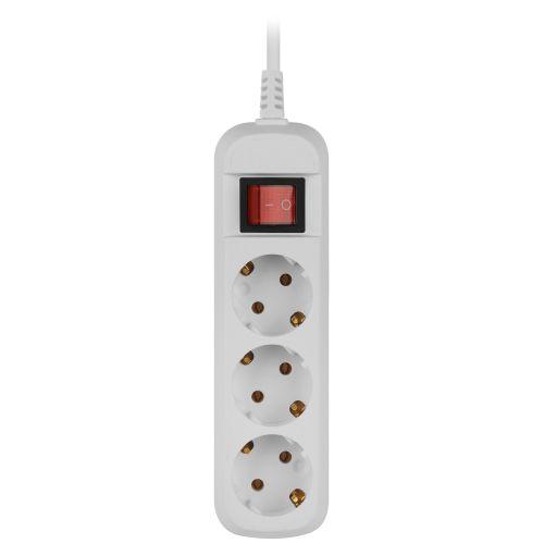 Удлинитель 3х5м с заземл. с выкл. ПВС 3х0.75 UDL-10-350-ES Greenline Эра Б0065080
