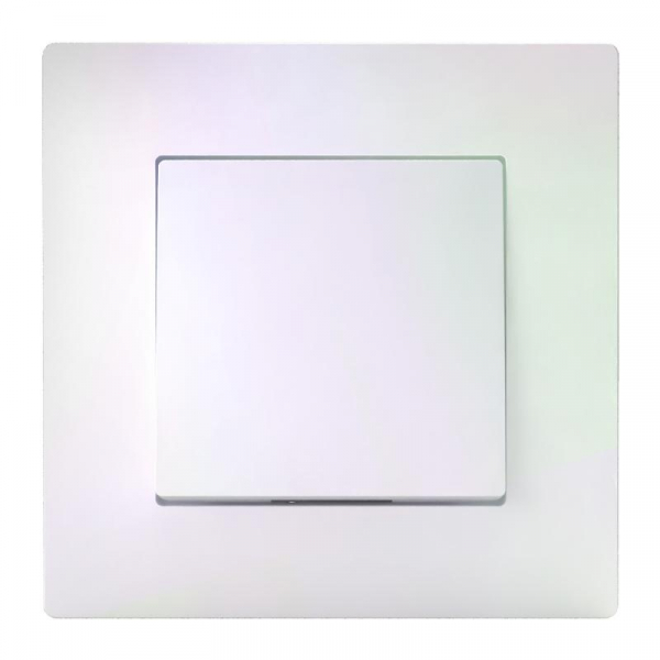 Выключатель 1-кл. СП Pixel 10А IP20 в сборе перламутр. TOKOV ELECTRIC TKE-PX-V1F-C04