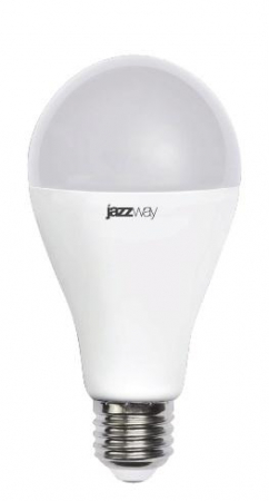Лампа светодиодная PLED-SP 30Вт A65 5000К холод. бел. E27 230/50 JazzWay 5019720