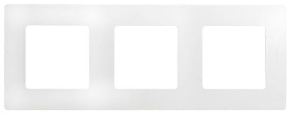 Рамка 3-м СП Etika IP20 бел. IEK 672503