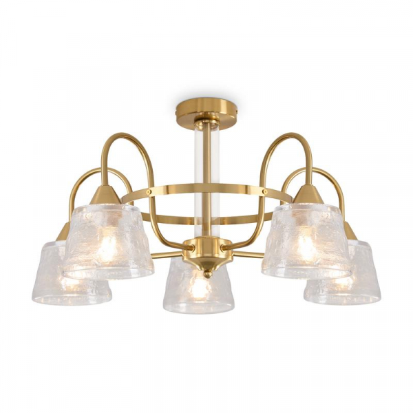 Светильник Caramel 5х60Вт E27 IP20 подвесной Freya FR5522PL-05BS1