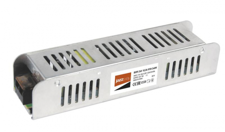 Блок питания для светодиодной ленты 240Вт 10А 24В IP20 BSPS метал. Pro+ JazzWay 5024250