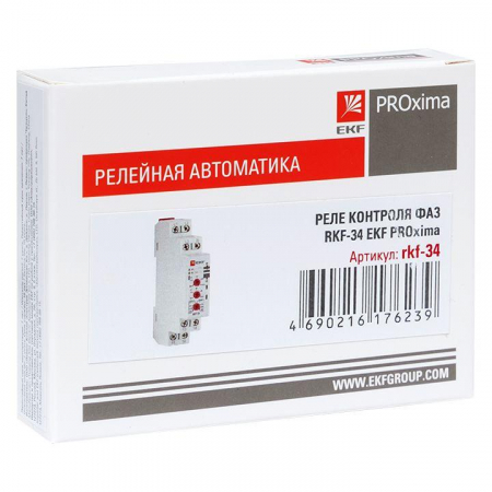 Реле контроля фаз RKF-34 PROxima EKF rkf-34