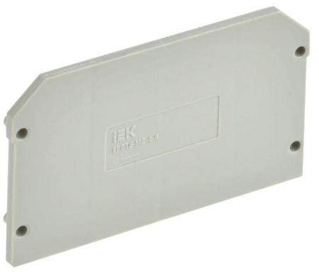 Заглушка для CTS-MC ARMAFIX 4 вывода 4кв.мм сер. IEK YCT12-00-4-K03-004-ZGL