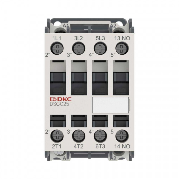 Контактор магнитный YON DSC025 25A 12.5кВт AC3 3P кат.220В AC 1НО YON DSC025-3C10A230