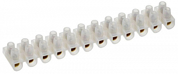 Колодка клеммная ЗВИ-30 6-16кв.мм 12 пар IEK UZV1-030-10