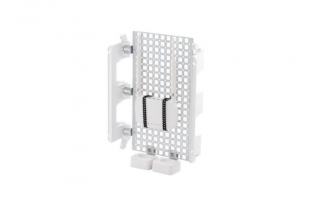 Корпус встраиваемый City9 Box IT 3 ряда 36мод. 2 розетки с бел. дверцей SE EZ9E312P2FIT