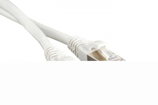 Патч-корд кат.5E F/UTP экранир. LSZH PC-LPM-STP-RJ45-RJ45-C5e-1.5M-LSZH-WH 1.5м бел. Hyperline 230095