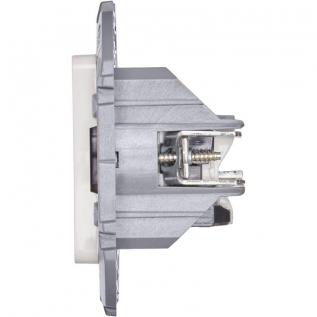 Розетка компьютерная 2-м Inspiria RJ45 кат.5E UTP бел. Leg 673835
