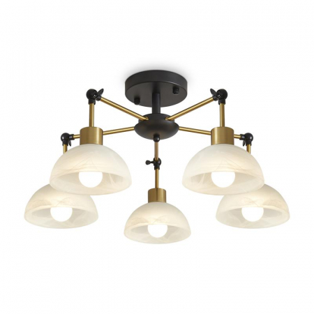 Светильник Bessie 5х60Вт E27 IP20 подвесной Freya FR5526PL-05BBZ