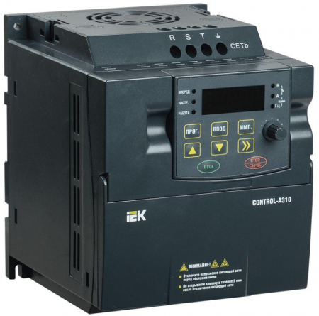 Преобразователь частоты CONTROL-A310 380В 3ф 2.2кВт 5.1А IEK CNT-A310D33V022TEZ