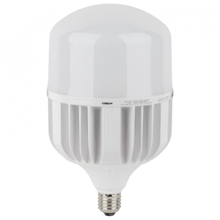 Лампа светодиодная высокомощная LED HW 80Вт T матовая 4000К нейтр. бел. E27 8000лм 140-265В с адаптером E40 угол пучка 200град. PF>/=09 (замена 800Вт) OSRAM 4058075576933