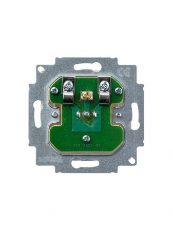 Розетка телевизионная одиночная TV Basic механизм альп. бел. ABB 2CKA001724A4276
