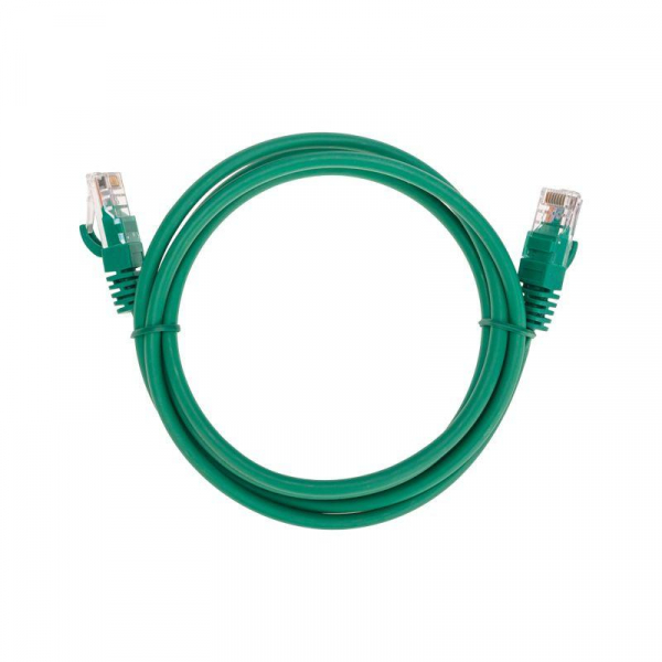 Патч-корд U/UTP CAT 5e RJ45-RJ45 26AWG LSZH зел. 1.5м Rexant 02-0106-105