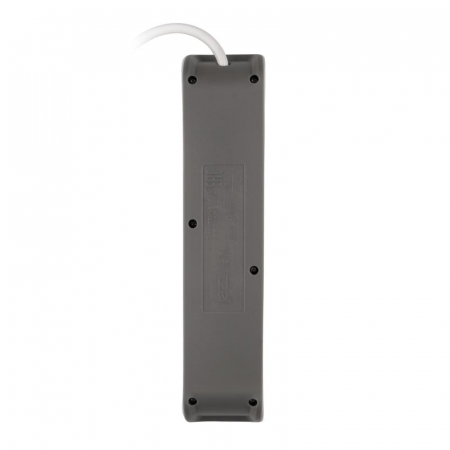 Удлинитель 4х3м с заземл. с выкл. бел. ET-04-300W (4х3.0) JAZZway 5051812