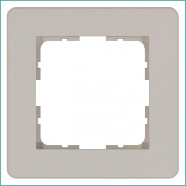 Рамка 1-м G-Flex тауп Jasmart G1101T