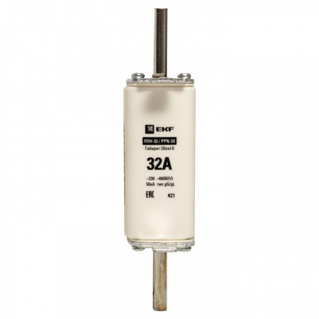 Вставка плавкая ППН-33 160/32А габарит 0 PROxima EKF fus-33-0/160/32
