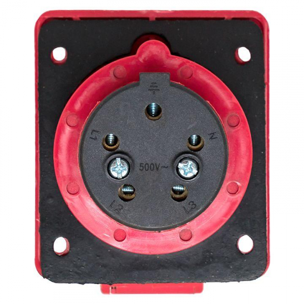 Розетка скрыт. уст. 16А 380В 3P+РЕ+N IP44 (415) EKF ps-415-16-380