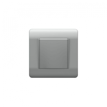 Розетка NEW3-E 16А IP44 с заземл. защ. шторки с крышкой серебр. CHINT 431449