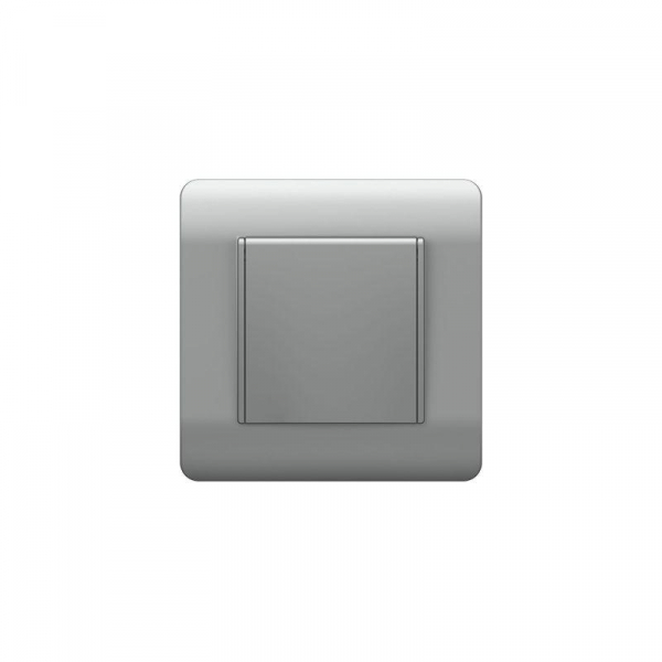 Розетка NEW3-E 16А IP44 с заземл. защ. шторки с крышкой серебр. CHINT 431449