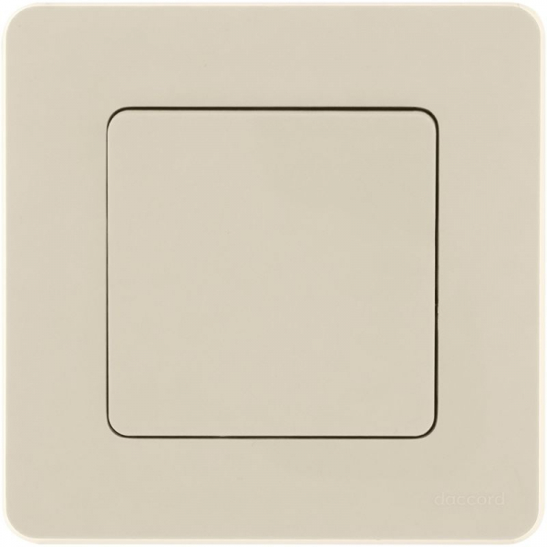 Выключатель кнопочный 1-кл. СП Inspiria 6А IP20 250В без фиксации НО/НЗ механизм сл. кость IEK 673691