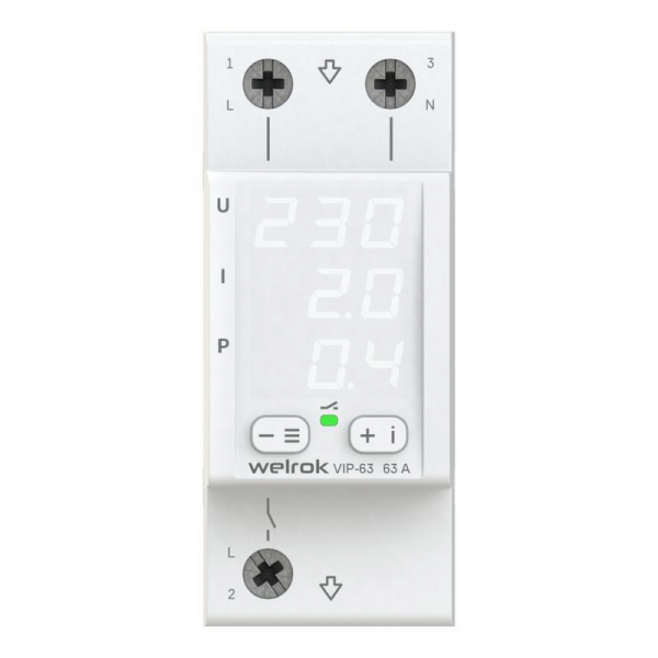 Реле многофункциональное VIP-63 Welrok 4660251140335