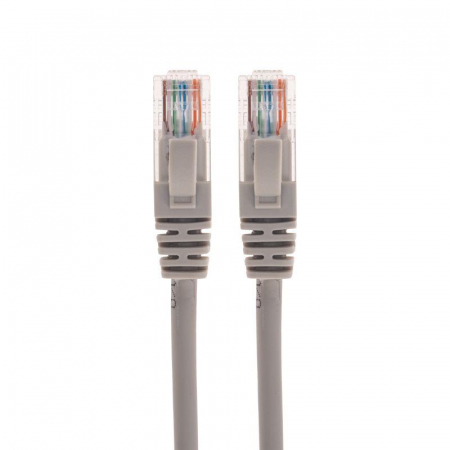 Патч-корд U/UTP CAT 5e RJ45-RJ45 26AWG LSZH сер. 1.5м Rexant 02-0100-105