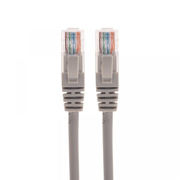 Патч-корд U/UTP CAT 5e RJ45-RJ45 26AWG LSZH сер. 1.5м Rexant 02-0100-105