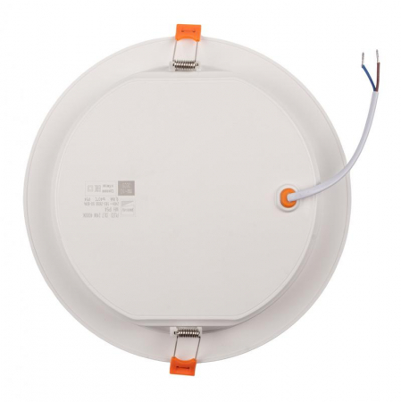 Светильник светодиодный PLED DL7 WH Downlight 24Вт 4000К IP54 220х26мм ДВО встраив. JazzWay 5042568
