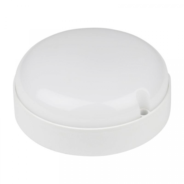 Светильник светодиодный ULW-Q223 12W/4000K IP65 White Круг 12Вт 4000К IP65 d135мм промышленный накладной влагозащ. опал. рассеив. бел. Volpe UL-00004565