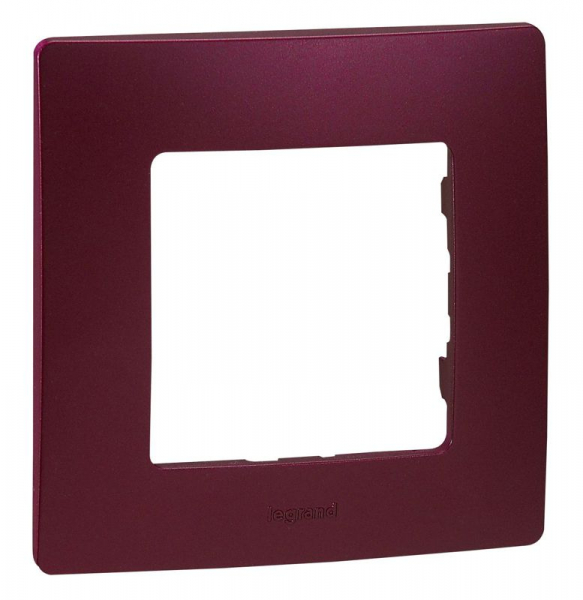 Рамка 1-м СП Etika IP20 сливовый IEK 672561