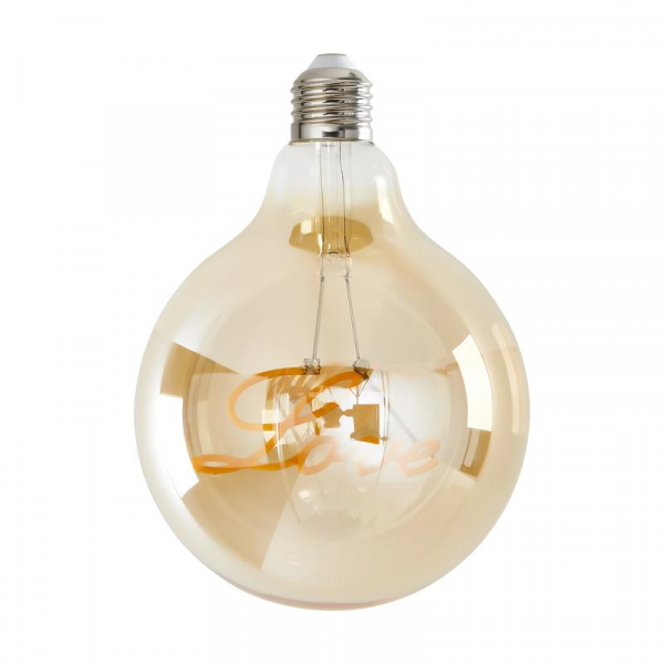 Лампа светодиодная Loft Led G125 4Вт 2500К E27 Voltega 8550