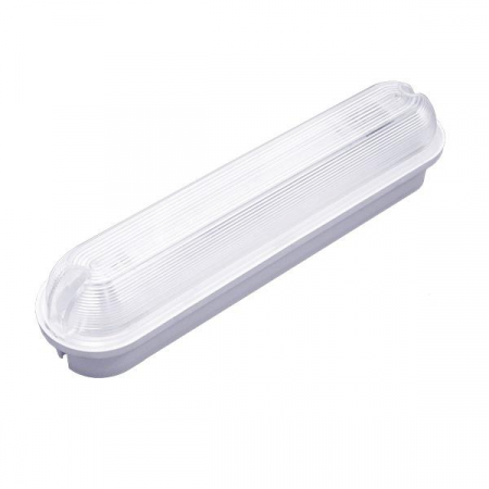 Светильник светодиодный Vega LED-08-001 8Вт 5000К IP54 860лм УХЛ2 310х70х75 ЖКХ накладной прозр. рассеив. без датчика Ксенон 0185508001