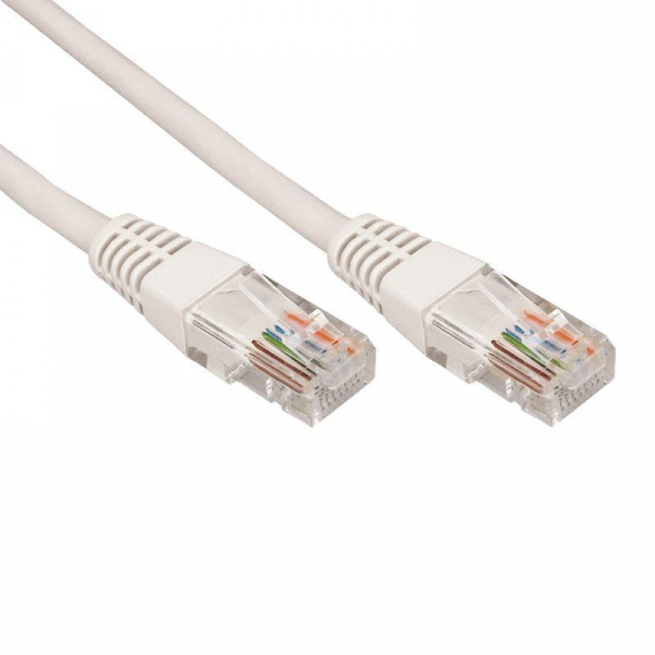 Патч-корд кат.5E UTP 2м литой сер. Rexant 18-1005