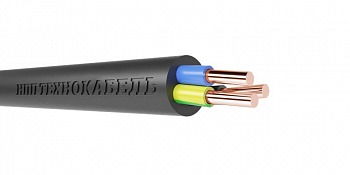 Кабель ППГнг(А)-HF 3х1.5 ОК (N PE) 0.66кВ (м) Технокабель 00-00148270