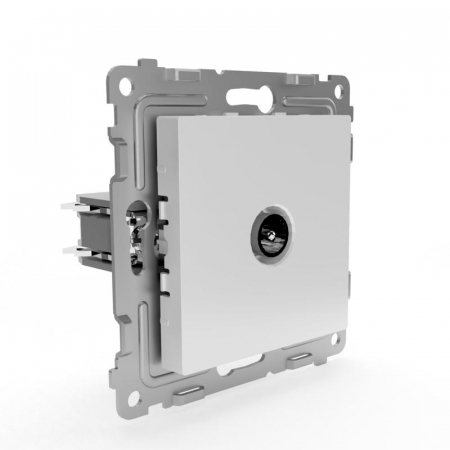 Розетка TV оконечная СП Pixel 1DB механизм бел. TOKOV ELECTRIC TKE-PX-A1O-C01