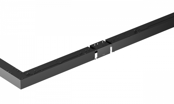 Соединитель короткий магистральный для светильника Trade Linear 65x60 чёрный