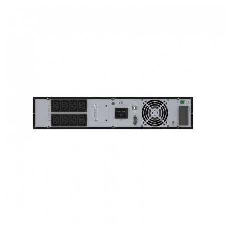 Источник бесперебойного питания Онлайн для Small Rackmount 2000 ВА/2000Вт 1/1 8xIEC C13 1хIEC C19 EPO USB RS-232 Rack 2U 4х9А.ч DKC SMALLR2A5I