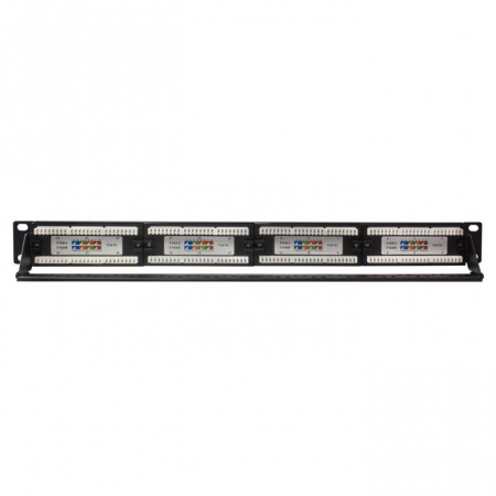 Патч-панель UTP 24хRJ-45 кат.5E 1U 19дюйм SUPRLAN 10-0403