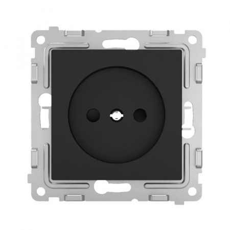 Розетка 1-м СП Pixel 16А IP20 без заземл. механизм карбон TOKOV ELECTRIC TKE-PX-R1-C14